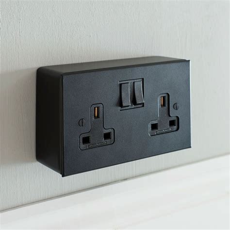 surface mount metal switch box|surface mounted outlet box.